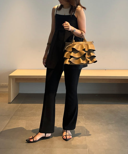 【雑誌掲載・ショップチャンネルOA商品】2WAYフリルハンドバッグ 12-1162